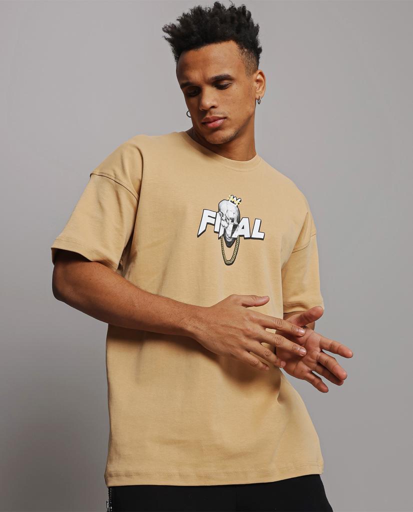 Final Oversize T-shirt - Black Side