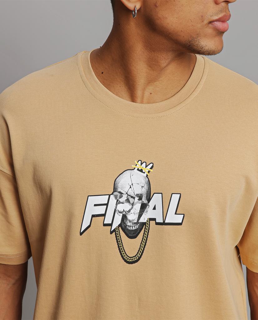 Final Oversize T-shirt - Black Side
