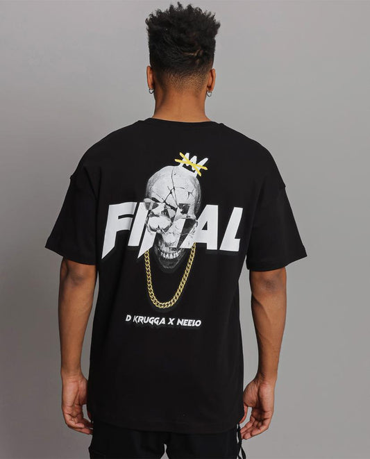 Final Oversize T-shirt - Black Side