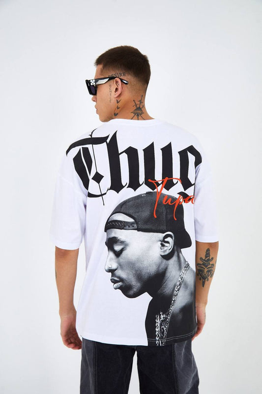 If Deadly Oversize T-shirt - Black Side