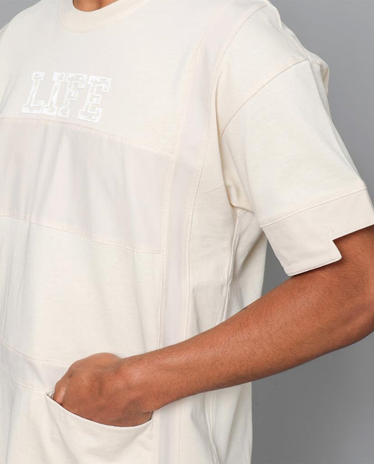 Life Oversize T-Shirt - Black Side