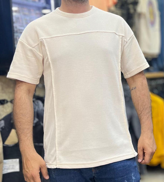 Plain Oversize T-Shirt - Black Side
