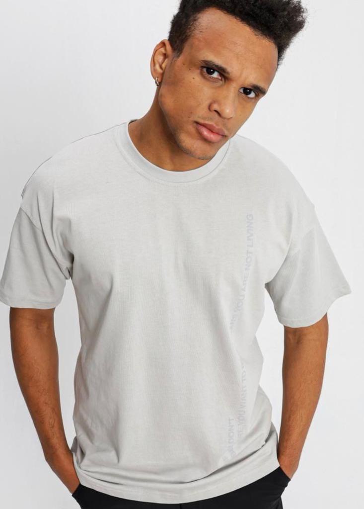 Unlightening Oversize T-Shirt - Black Side