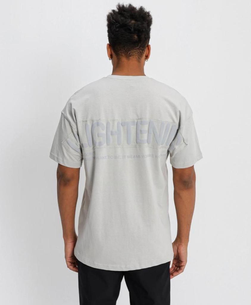 Unlightening Oversize T-Shirt - Black Side